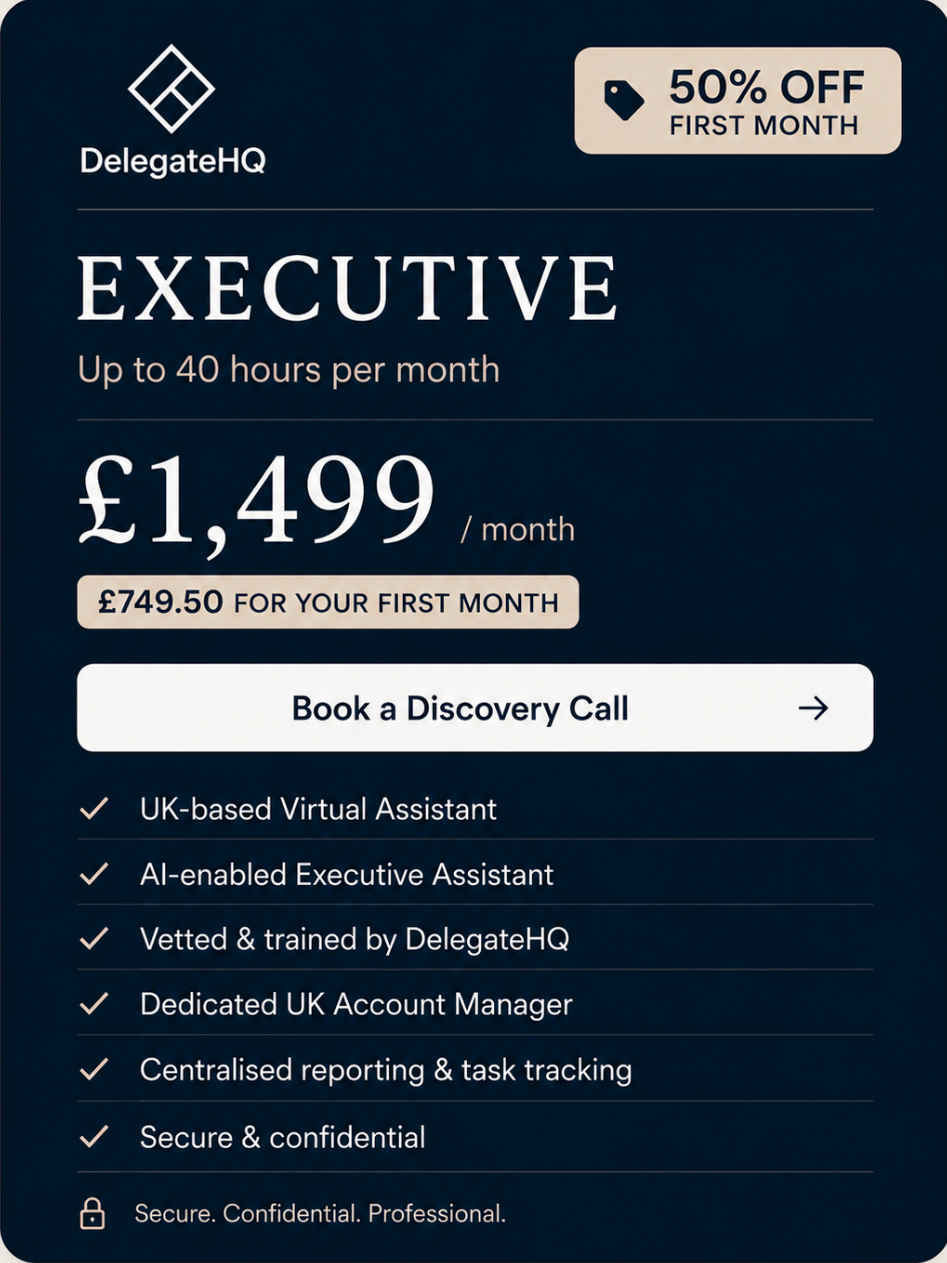 Executive - Up to 40 hours per month