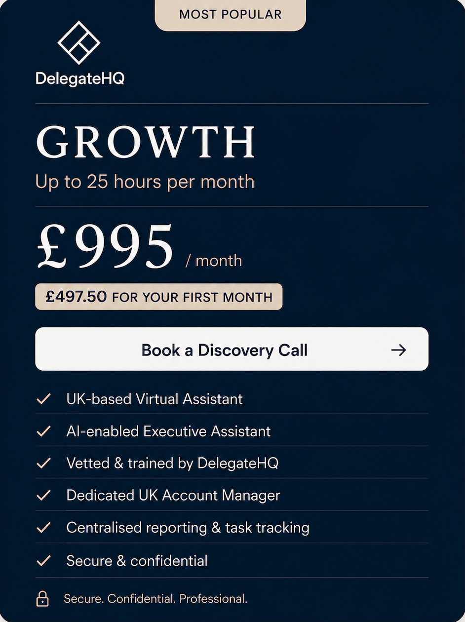 Growth - Up to 25 hours per month